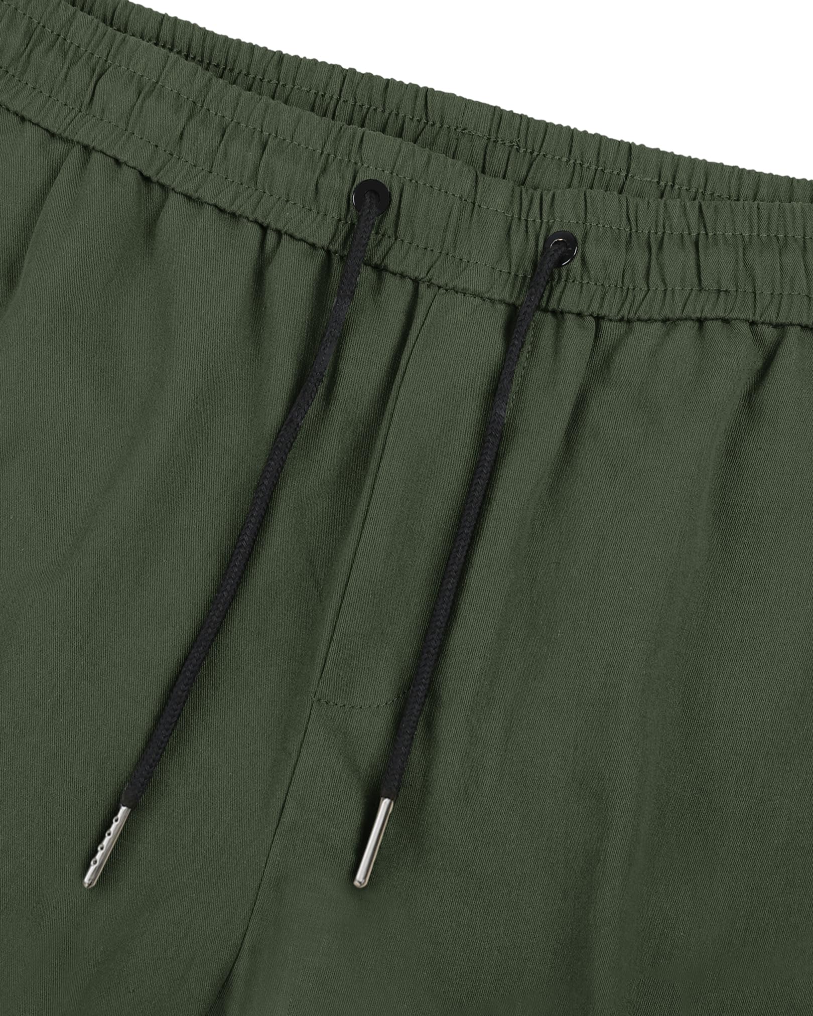 TARAINYA Pantaloni Cargo Uomo Cotone Baggy Coulisse Chino con Tasche