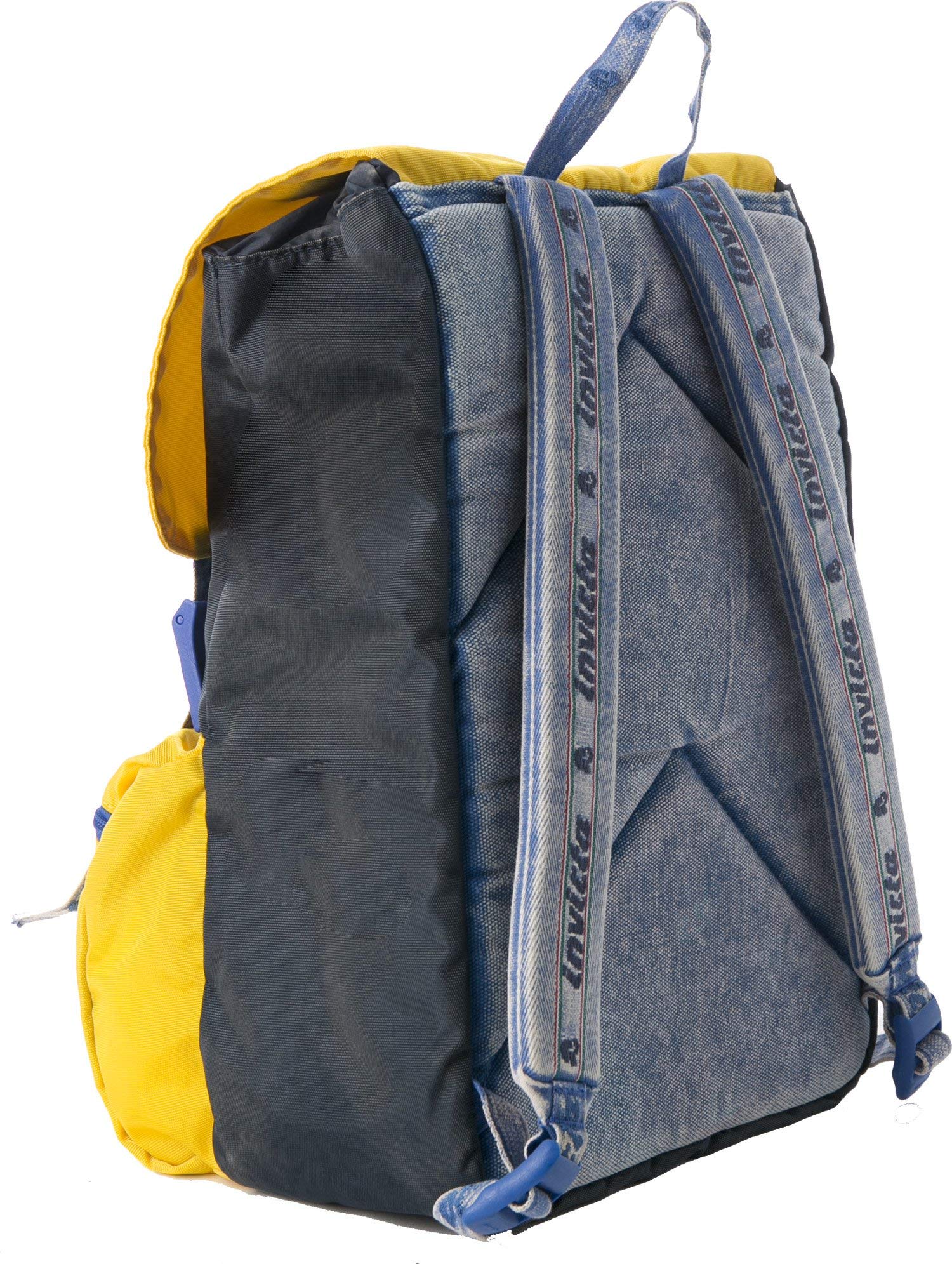 Invicta Zaino Ufficio Jolly Vintage, Icon, Zaino Mono Scomparto con Tasca Porta PC 13'', Zaino Casual, Viaggio, Studio, Università e Tempo Libero, per Uomo e Donna
