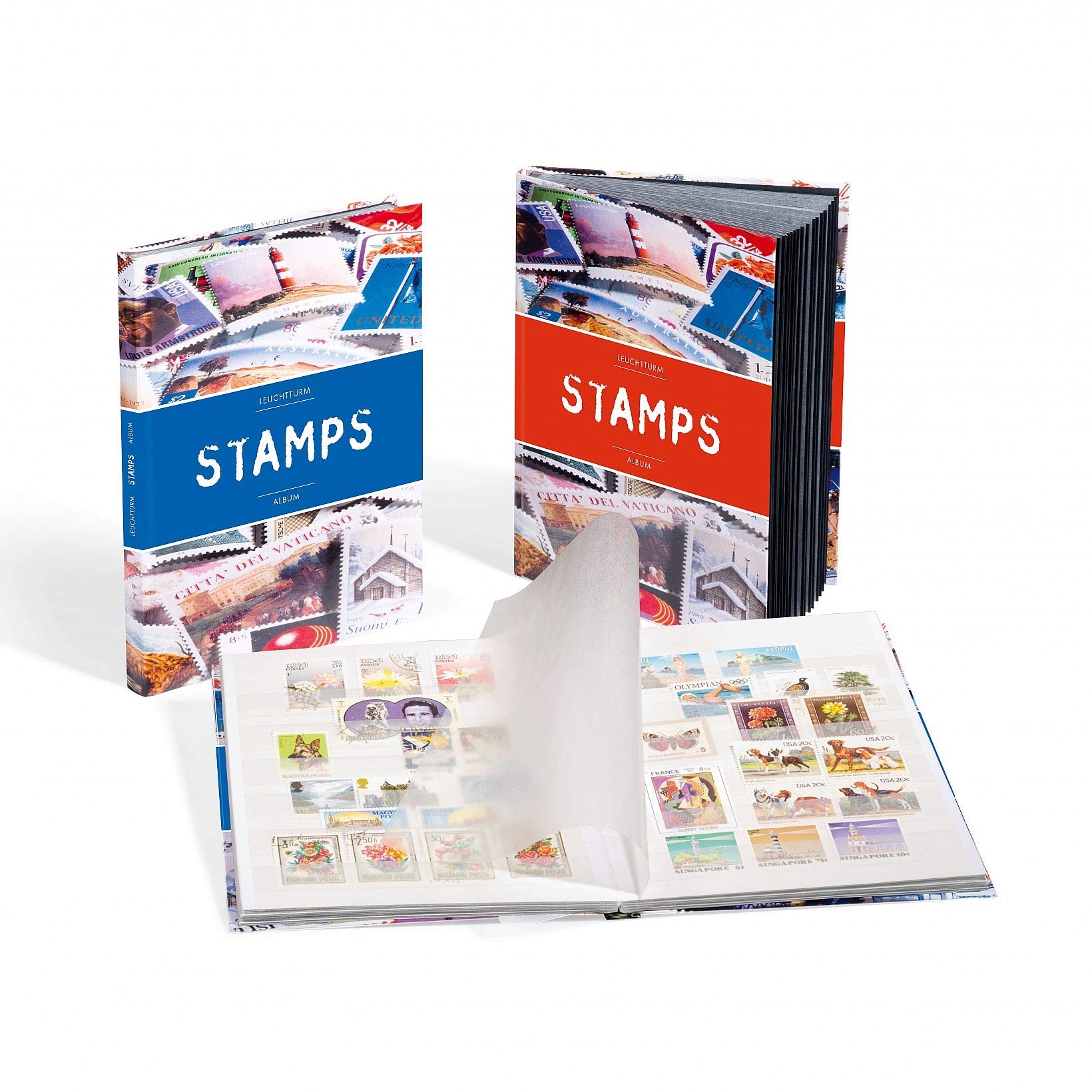 Einsteckbuch STAMPS A5 le premier album de timbres pour initier un proche à la philatélie