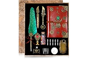 Quill Pen And Ink Set: Writing Utensils For Calligraphy Newbies And Seasoned Scribes