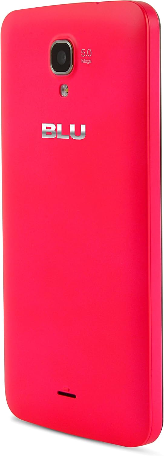 Blu Studio C Mini Quad Core, 4.7" IPS, Android 4.4 KK, 4G HSPA+, 5MP Camera - Unlocked Cell Phones - Pink