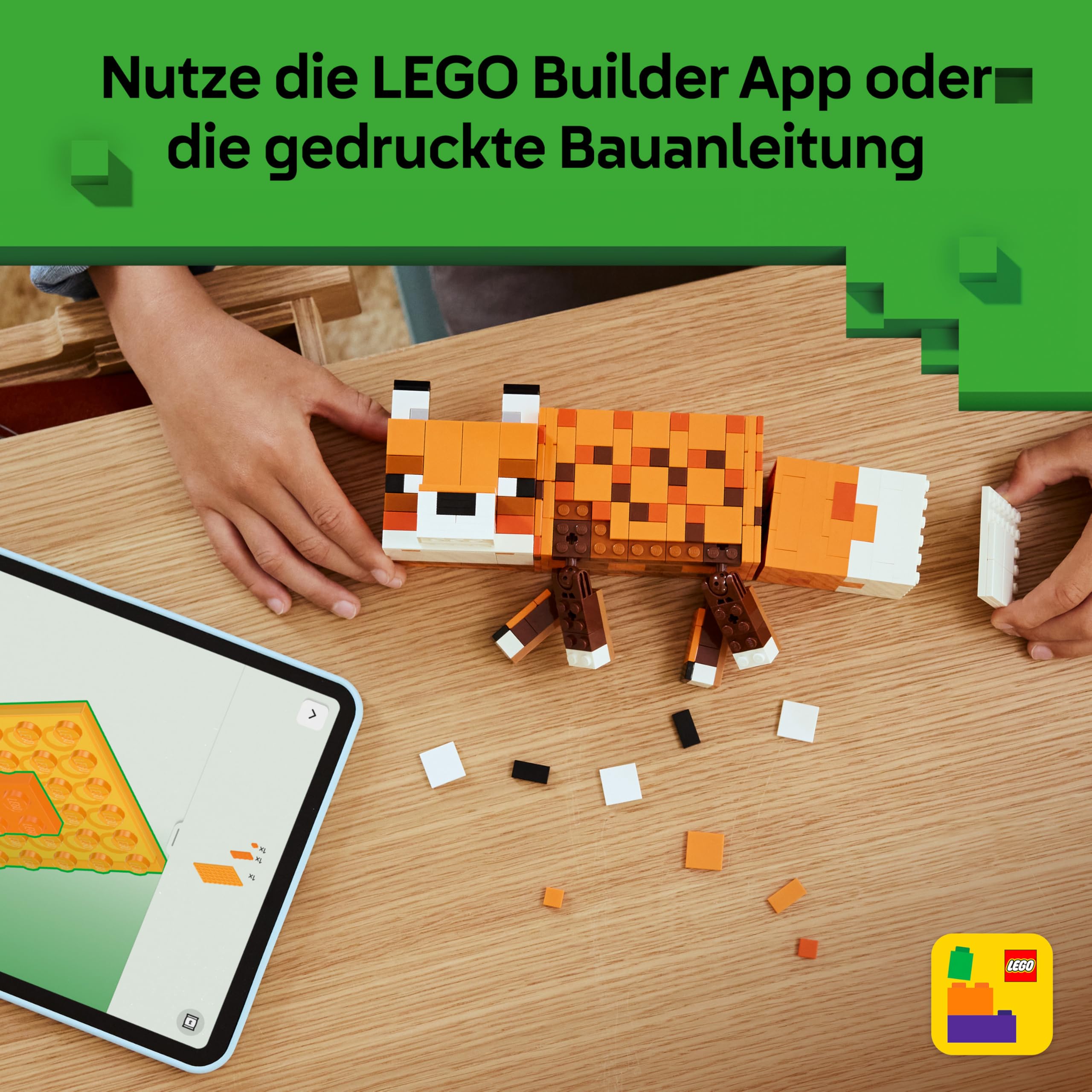 LEGO Minecraft Der Fuchs 21588