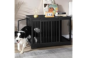 Wooden Dog Crate with Barn Door: Your Pet's Perfect Haven