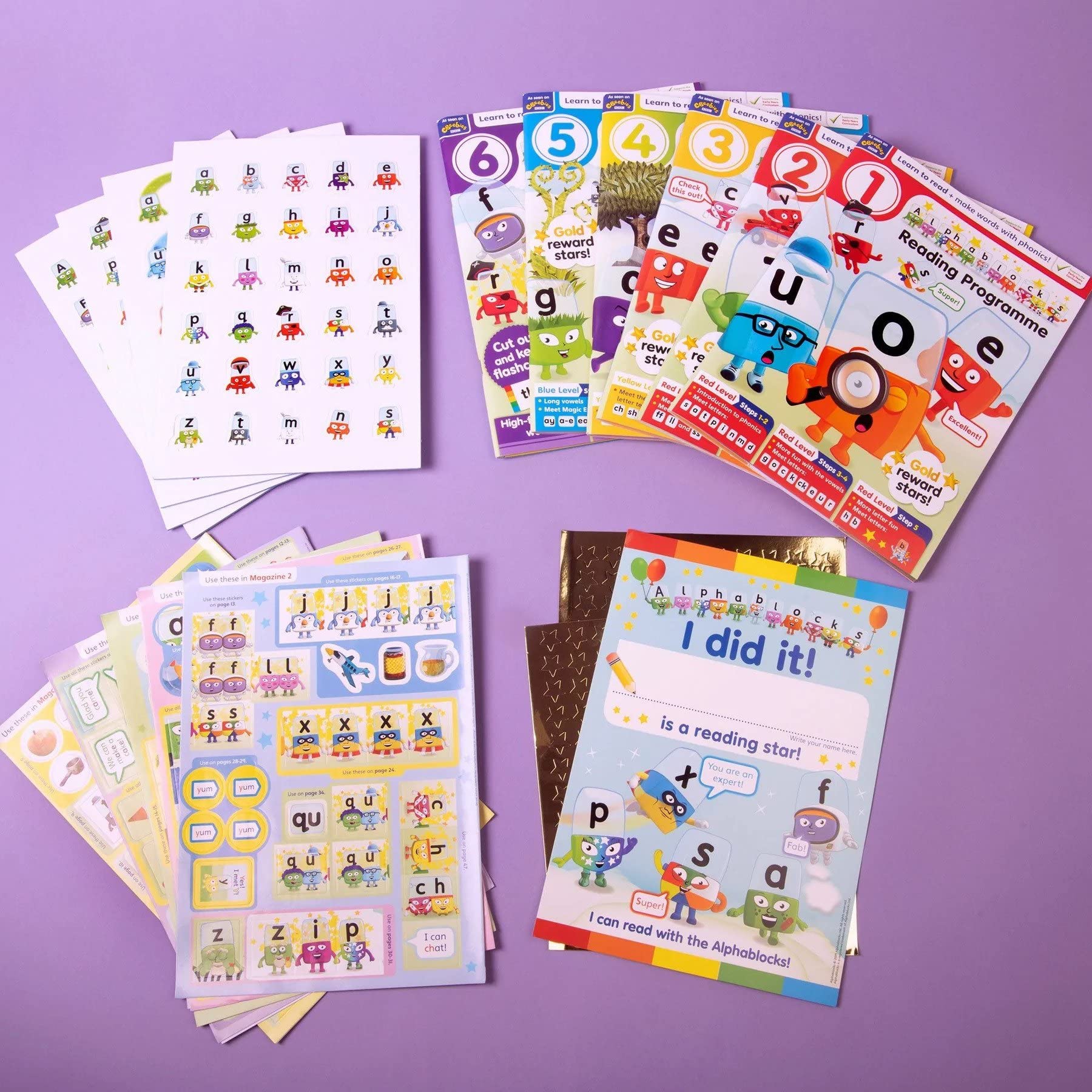 Giggly Alphablocks Reading Programme : Amazon.co.uk: Toys & Games