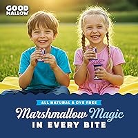 Vista 6 de GoodMallow Treats Veganos Crujientes de Arroz Envueltos Individualmente Caja de 8, Bocadillos Veganos Kosher, Aperitivos Sin Gluten Sin Lácteos