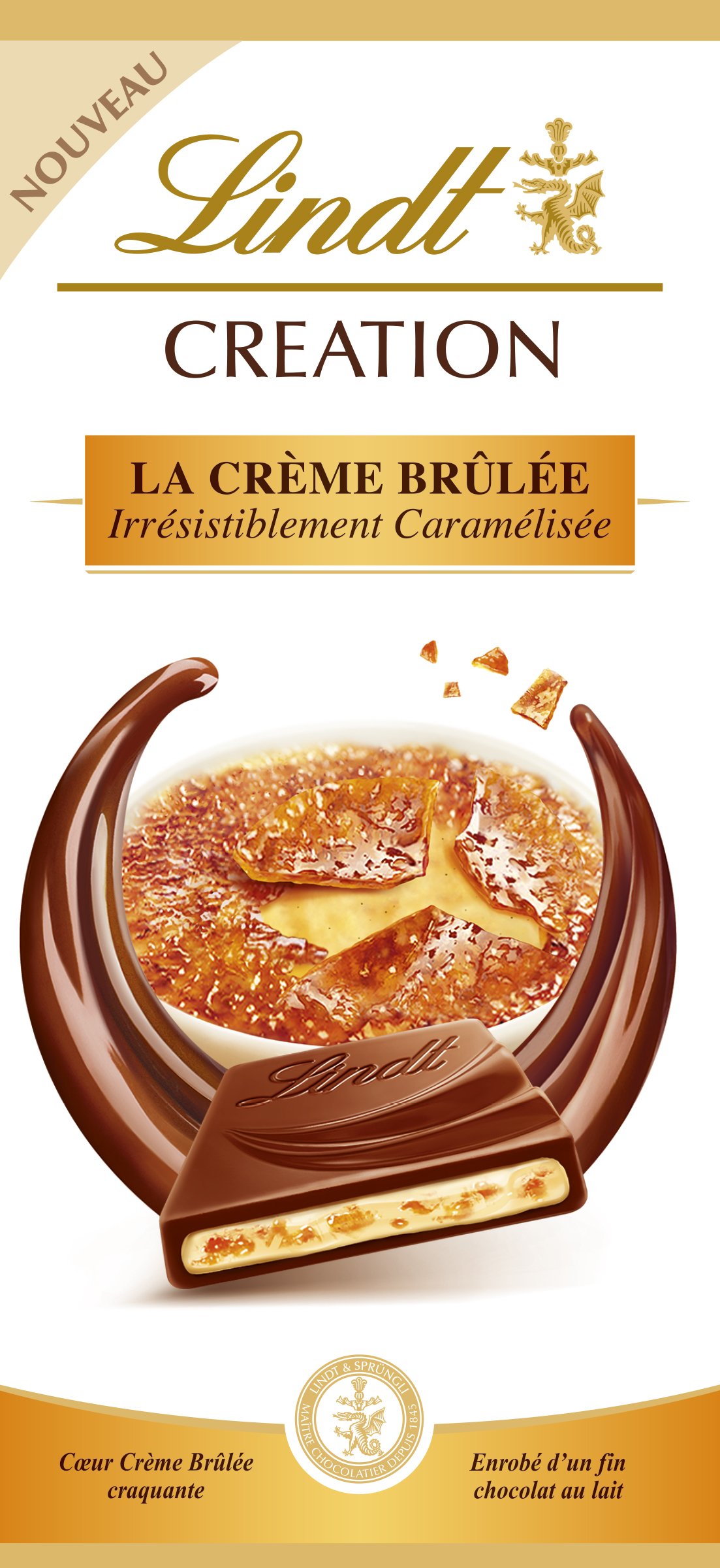 Lindt Creation Creation - Crema de bruñido (150 g, 7 unidades)