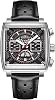 Mens Square Automatic Chronograph Black Self-Winding Sapphire Glass Business Classic Luminous Sports Wrist Watch S005