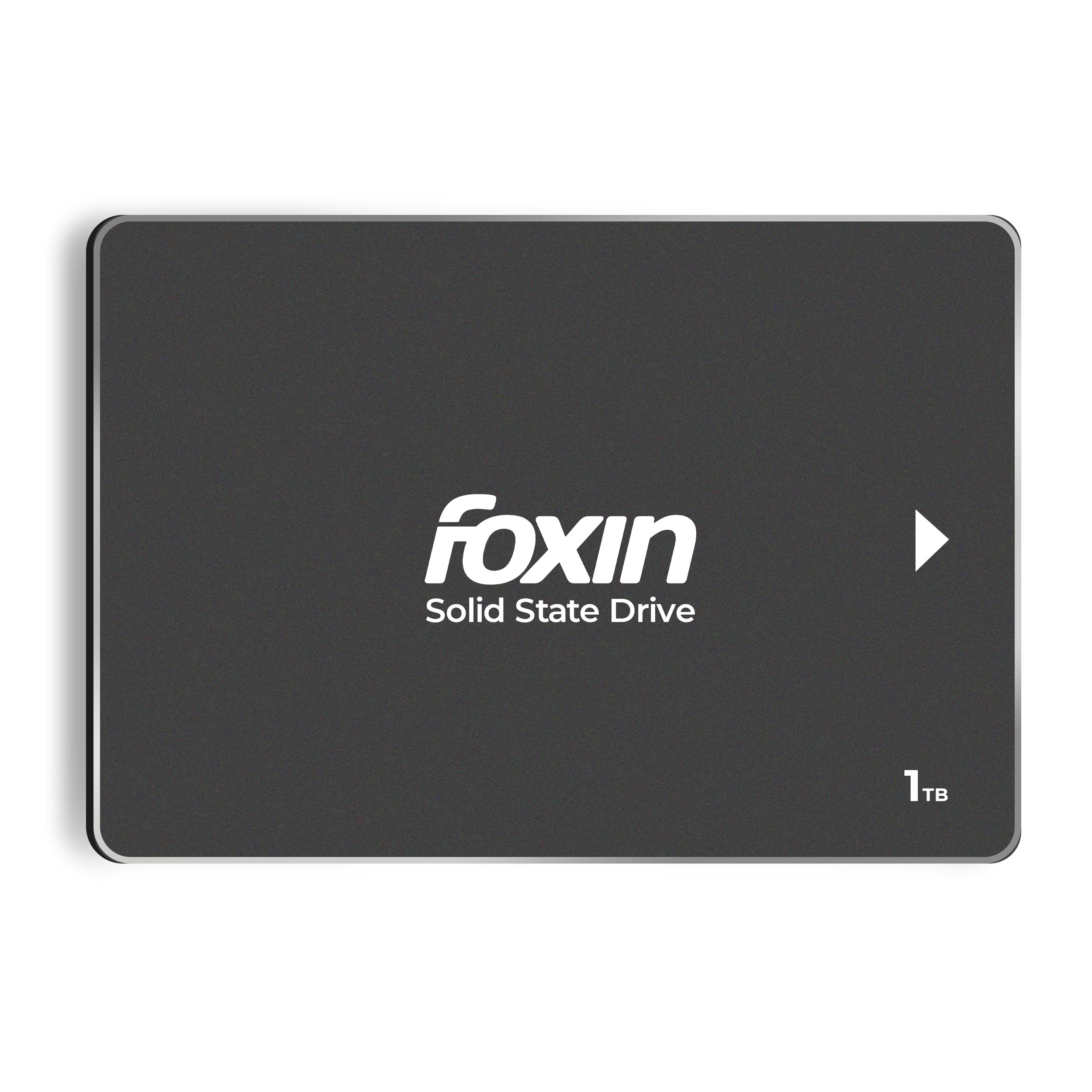 Foxin 1TB PRO SSD | Internal Solid State Drive | 3D NAND Technology & 2.5 Inch SATA III 6GB/S | Read/Write Speed Upto - 550/500 MB/s | Compatible with PC/Desktop/Computer/NVR/DVR | 5 Yrs Warranty