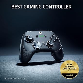 Razer Wolverine V3 Pro Wireless Gaming Controller: Licensed for Xbox Series X|S, Xbox One, Windows PC - 6 Remappable Buttons - Fast Triggers - Customizable Thumbsticks - Wired Tournament Mode - Black