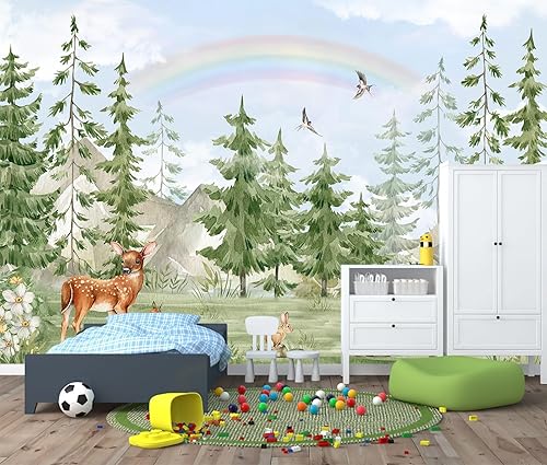 Miniatura 29 de Papel tapiz mural de mapa del mundo para niños para guardería (No despegar y pegar)