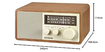 Amazon.co.jp: SANGEAN FM/AMラジオ対応 ブルートゥース