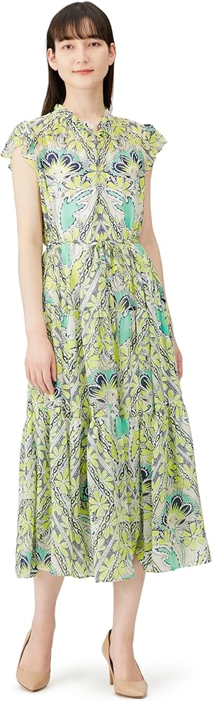 Amazon.co.jp: [グレースコンチネンタル] 2024SS ｼﾌｫﾝﾌﾟﾘﾝﾄﾃｨｱｰﾄﾞ