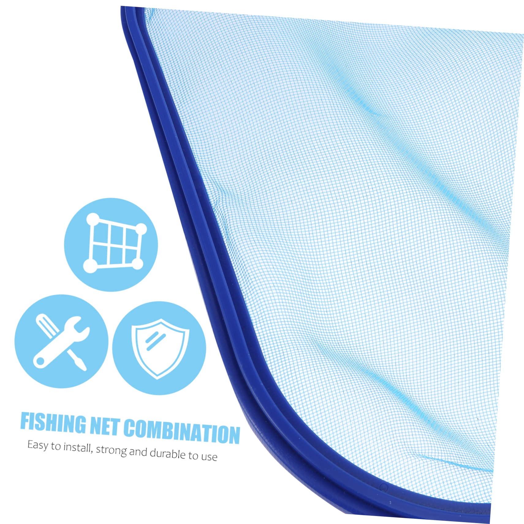 Red de Piscina Retráctil Poste de Aluminio y PVC, 1 Juego