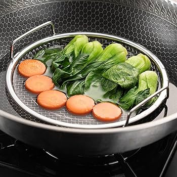 Amazon | 揚げ物 バット 蒸し器 蒸しざる ステンレス 油きり