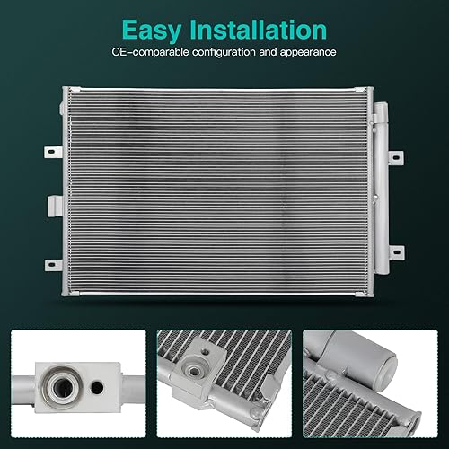Miniatura 3 de SCITOO 30135 Condenser Air Conditioning AC Condenser Compatible for 2019-2022 for Ford Edge 2.0L 2019-2022 for Lincoln Nautilus 2.0L