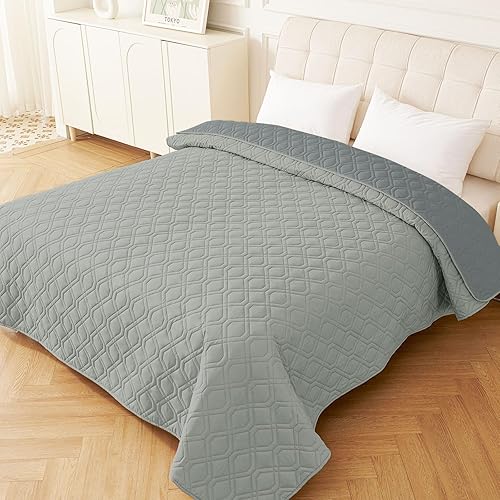 Miniatura 8 de hyha - Cobija o funda de sofá impermeable para cama o mueble para perro o mascota, suave, impermeable, reversible y lavable, 52 x 82 pulgadas,