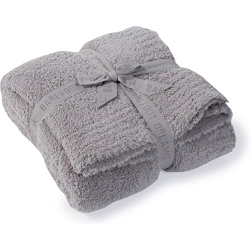 Barefoot Dreams® CozyChic® Throw, Dove Gray, 54"x72"