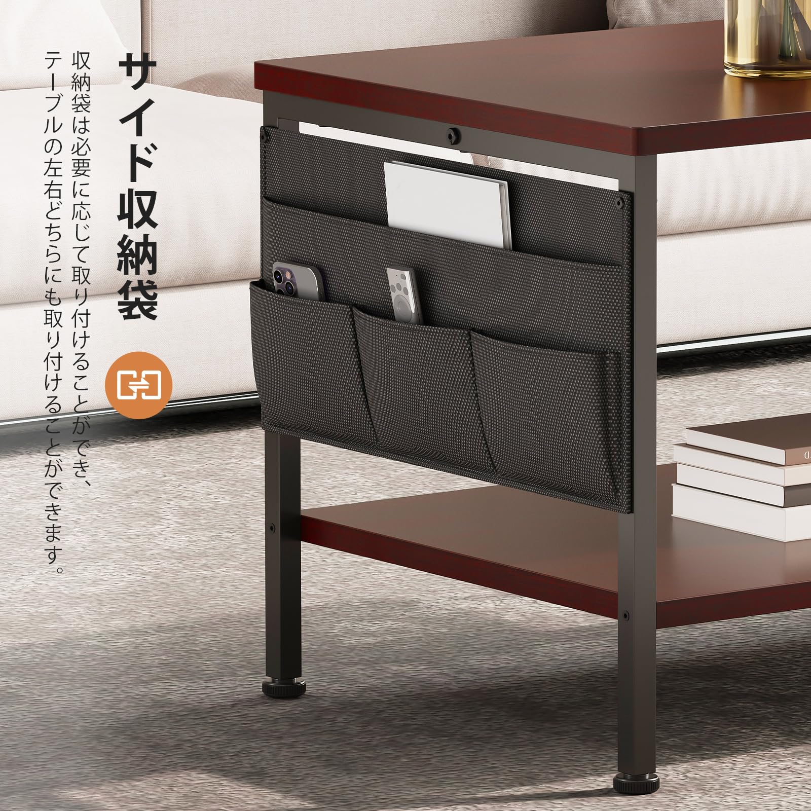 Amazon.co.jp: YeTom センターテーブル ローテーブル 一人暮らし ロー 