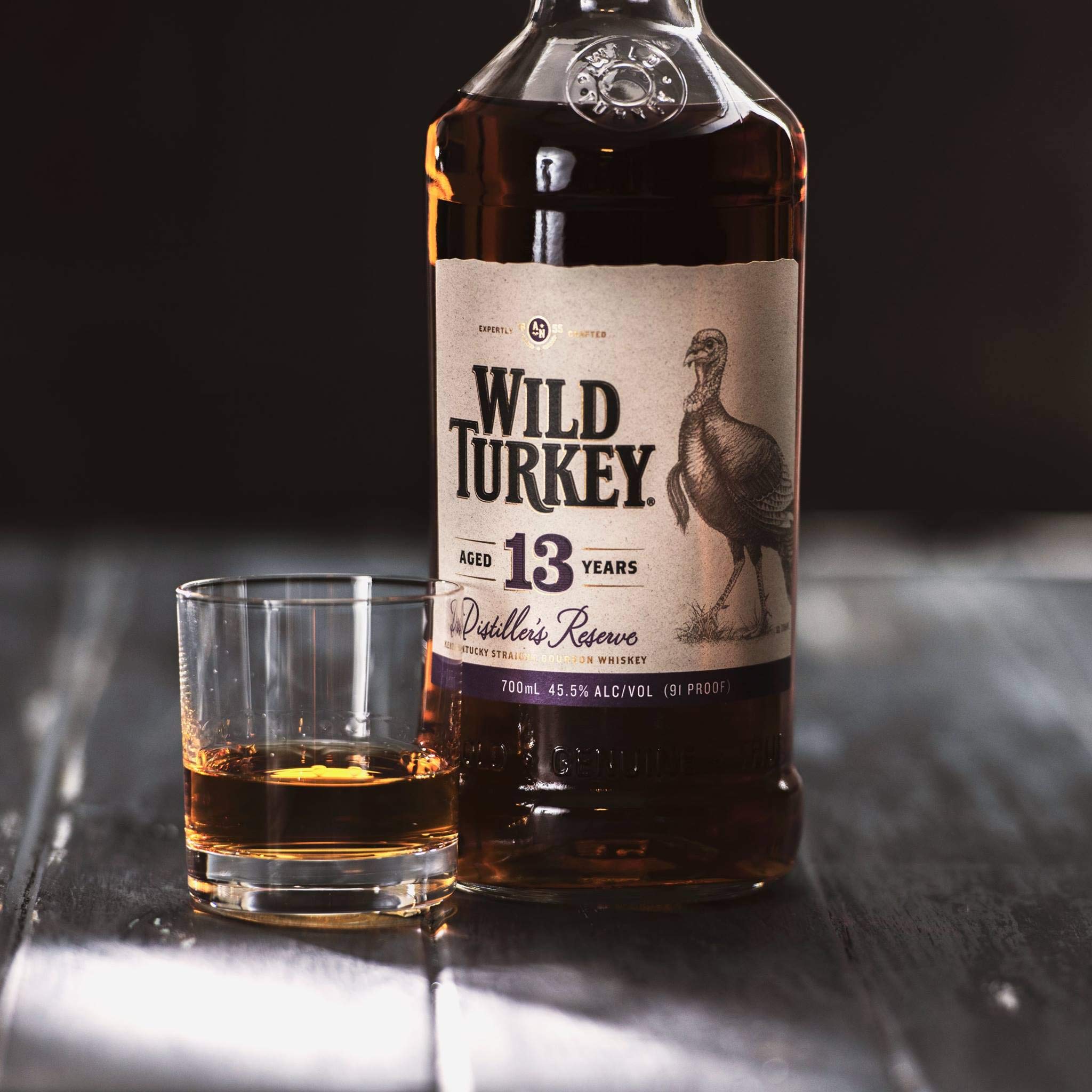 Amazon.co.jp: Wild Turkey 13 Years, 23.7 fl oz (700 ml), Gift Box 