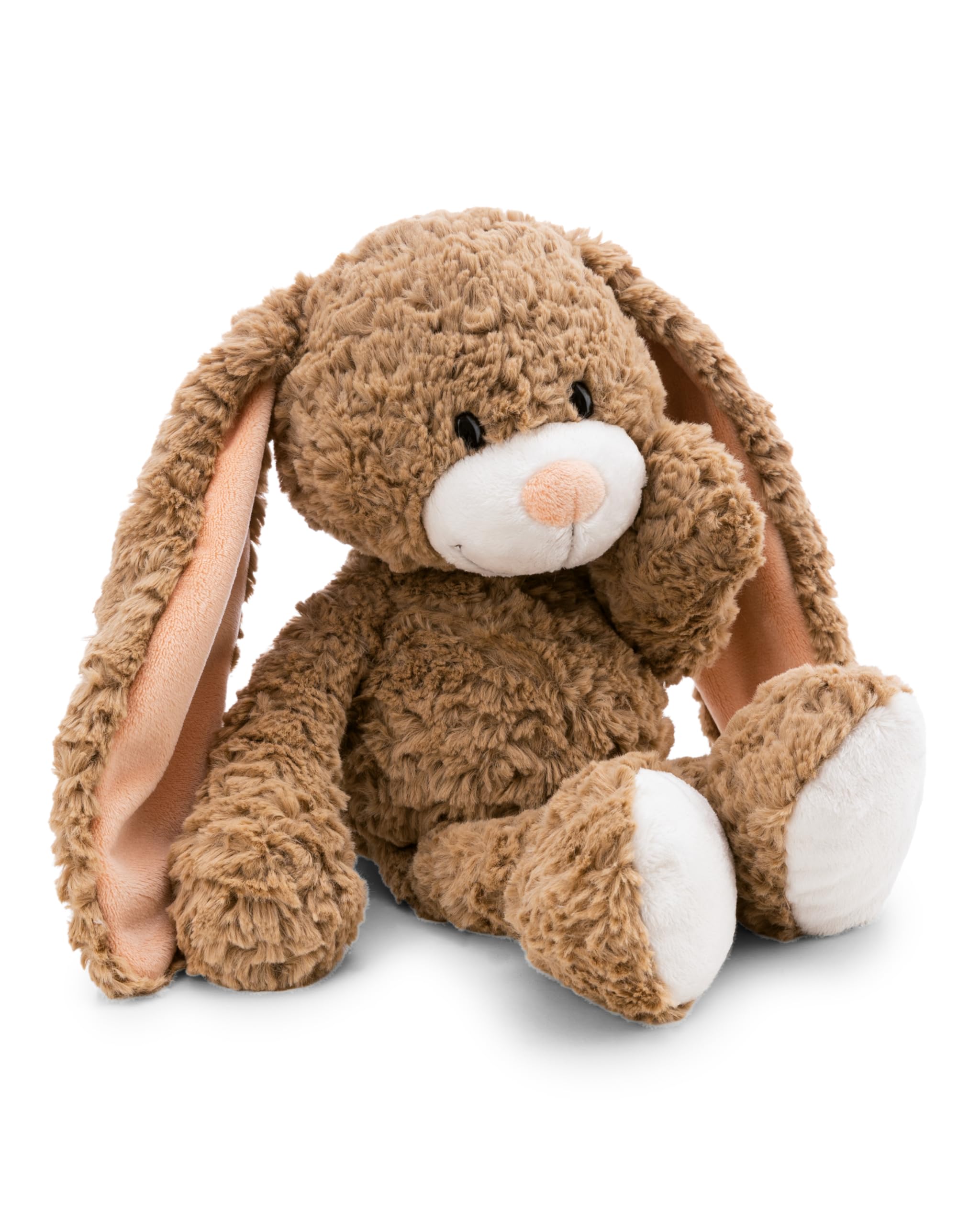 NICI Cuddly Toy Rabbit Lopino 35 cm, Brown, Soft Plush Toy, Cute Stuffed Toy for Cuddling & Playing With, Great Gift Idea for Children and Adults - 62319