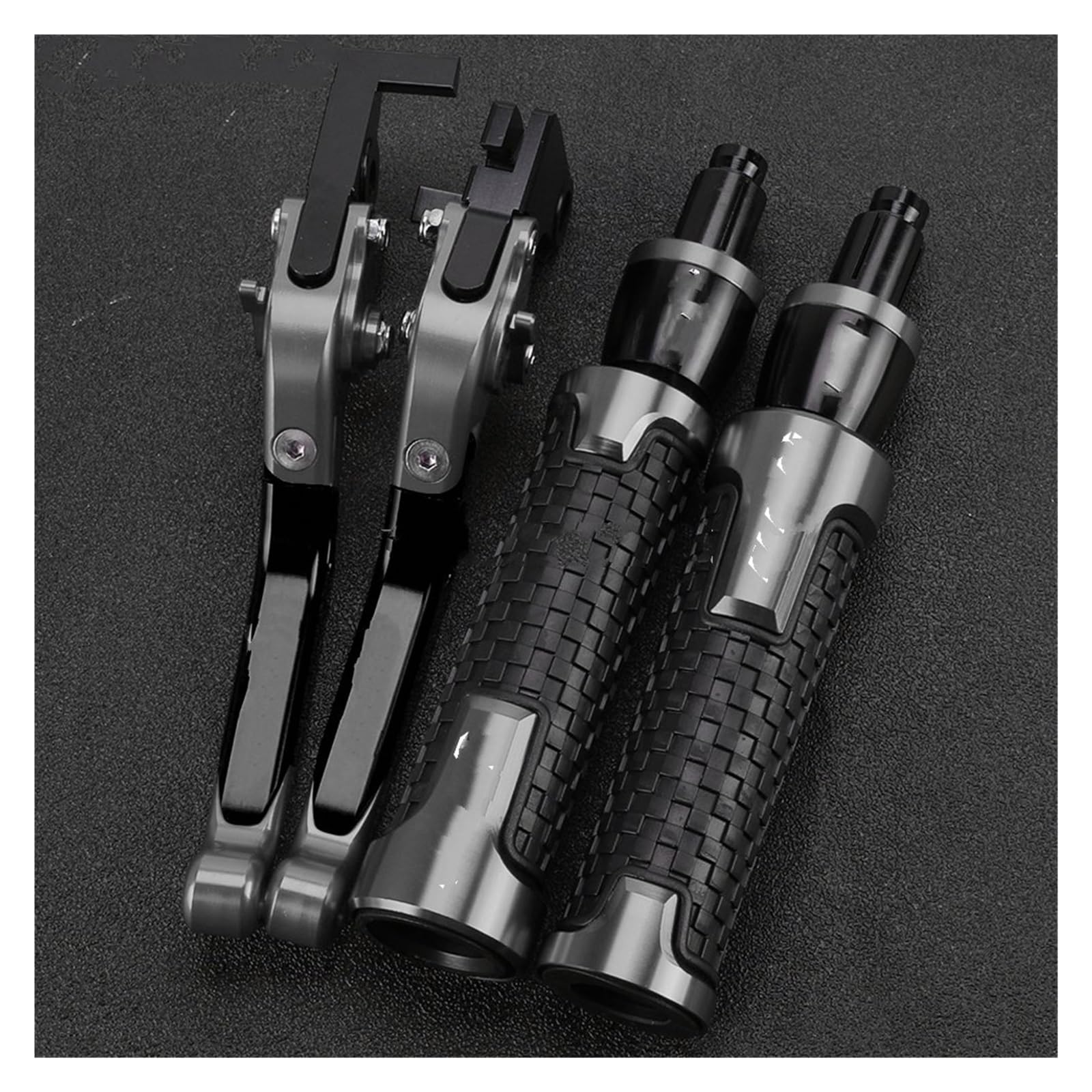 Pbqenxb Break and Clutch Levers for CF Moto 450MT 450 MT MT450 CF450MT 2024 2025 2026 Motorcycle Adjustable Folding Brake Clutch Levers