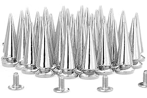 RUBYCA High-Quality Metal Spikes for DIY Craft Projects