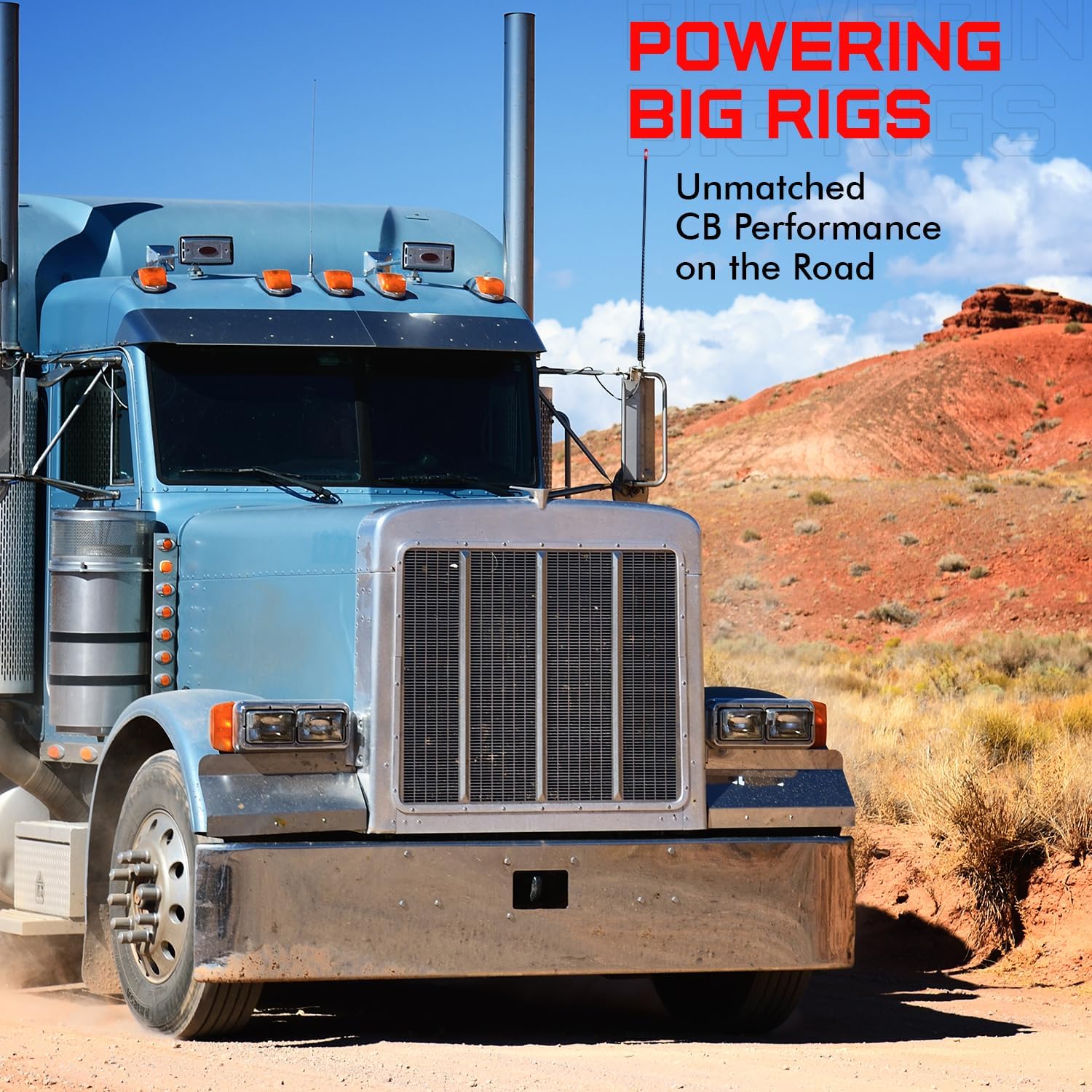 Prostick 4 Foot Fiberglass 1000 Watt Black CB Radio Antenna with Heavy Duty Black Stainless Steel Spring. - Image 5