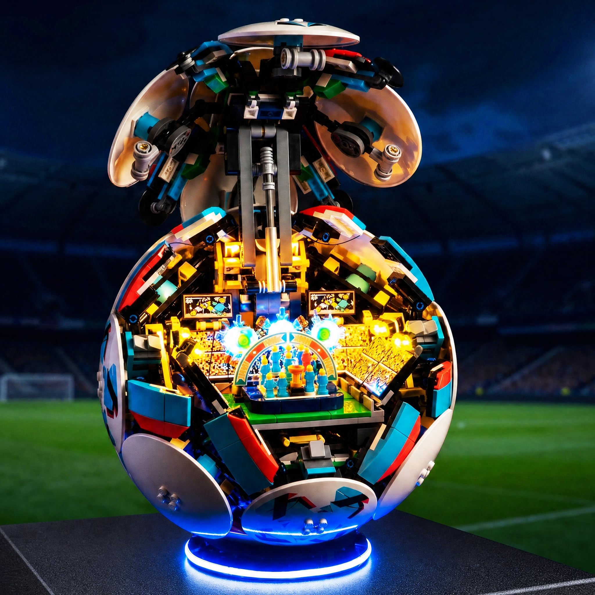 Photo 1 of Kyglaring LED Light Kit for LEGO 43019 Soccer Ball Set