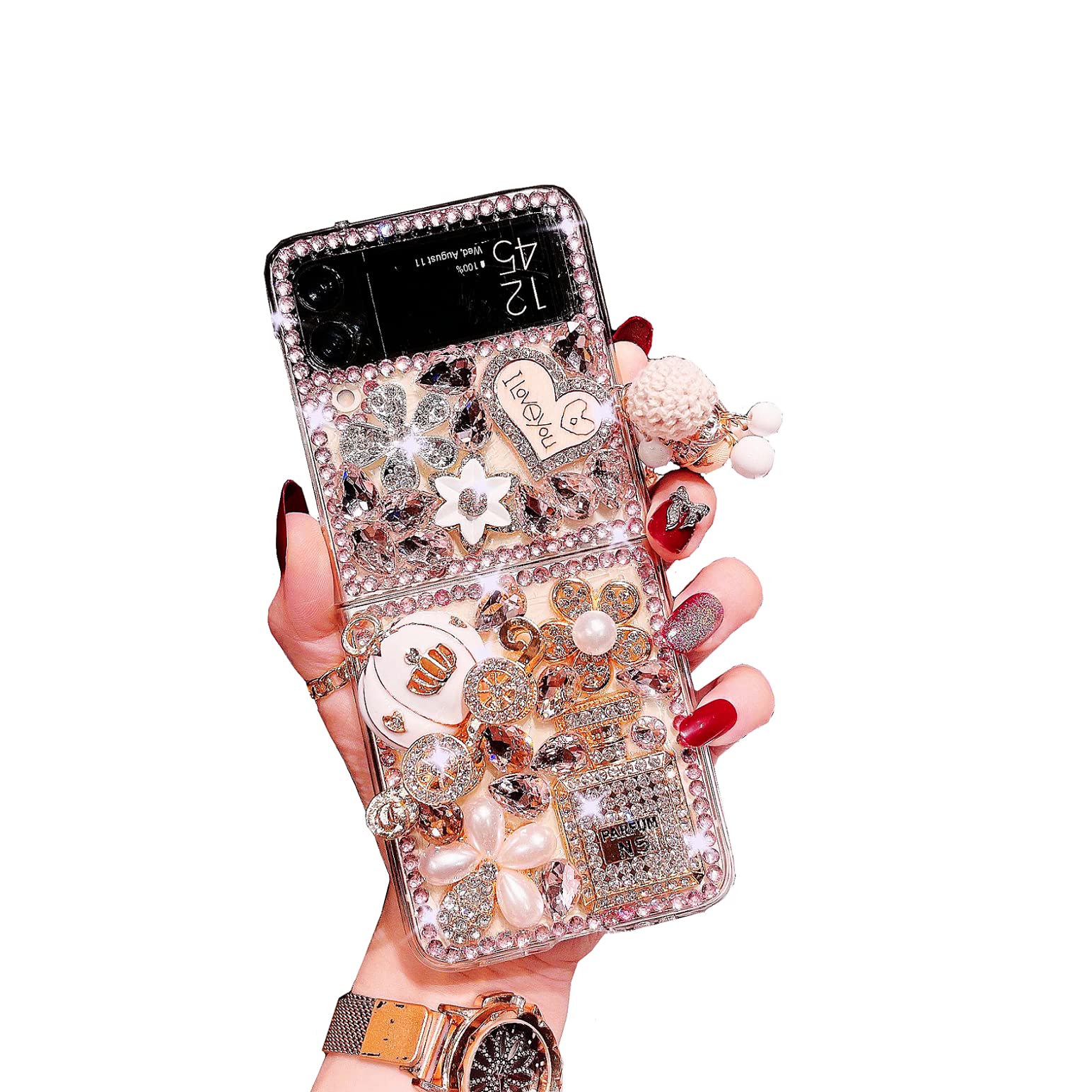 Amazon.co.jp: CrazyLemon Samsung Galaxy Z Flip3 5G ケース