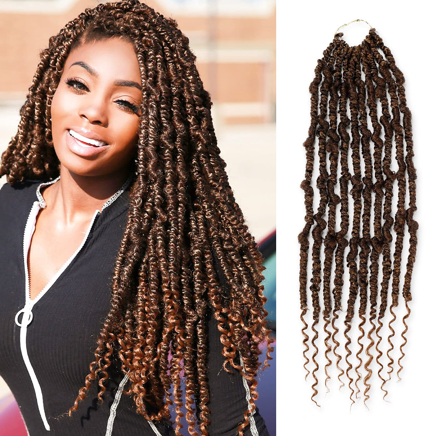 Buy 6 Packs 24 Inch AUTHENTIC Distressed Goddess Locs Faux Locs