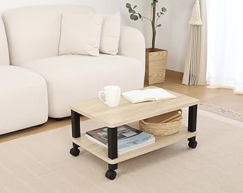 キャリアテーブル メープル【送料込み】 Amazon.co.jp: 不二貿易 キャスター付きマルチテーブル 工具不要