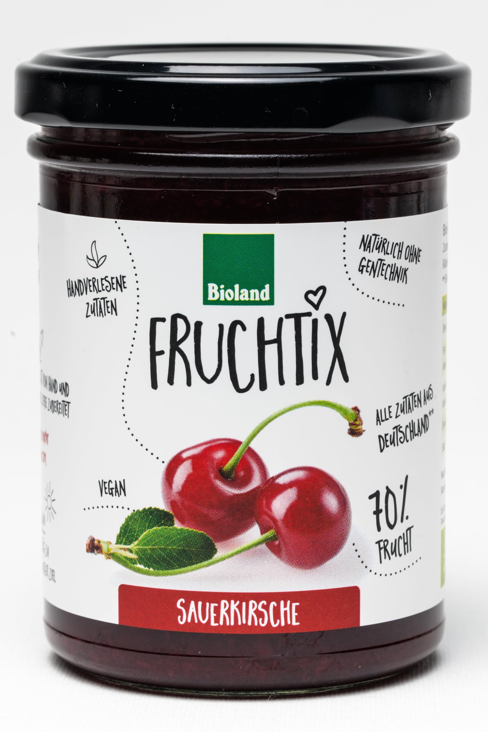 Sauerkirsch-Fruchtaufstrich 18 x 220 g