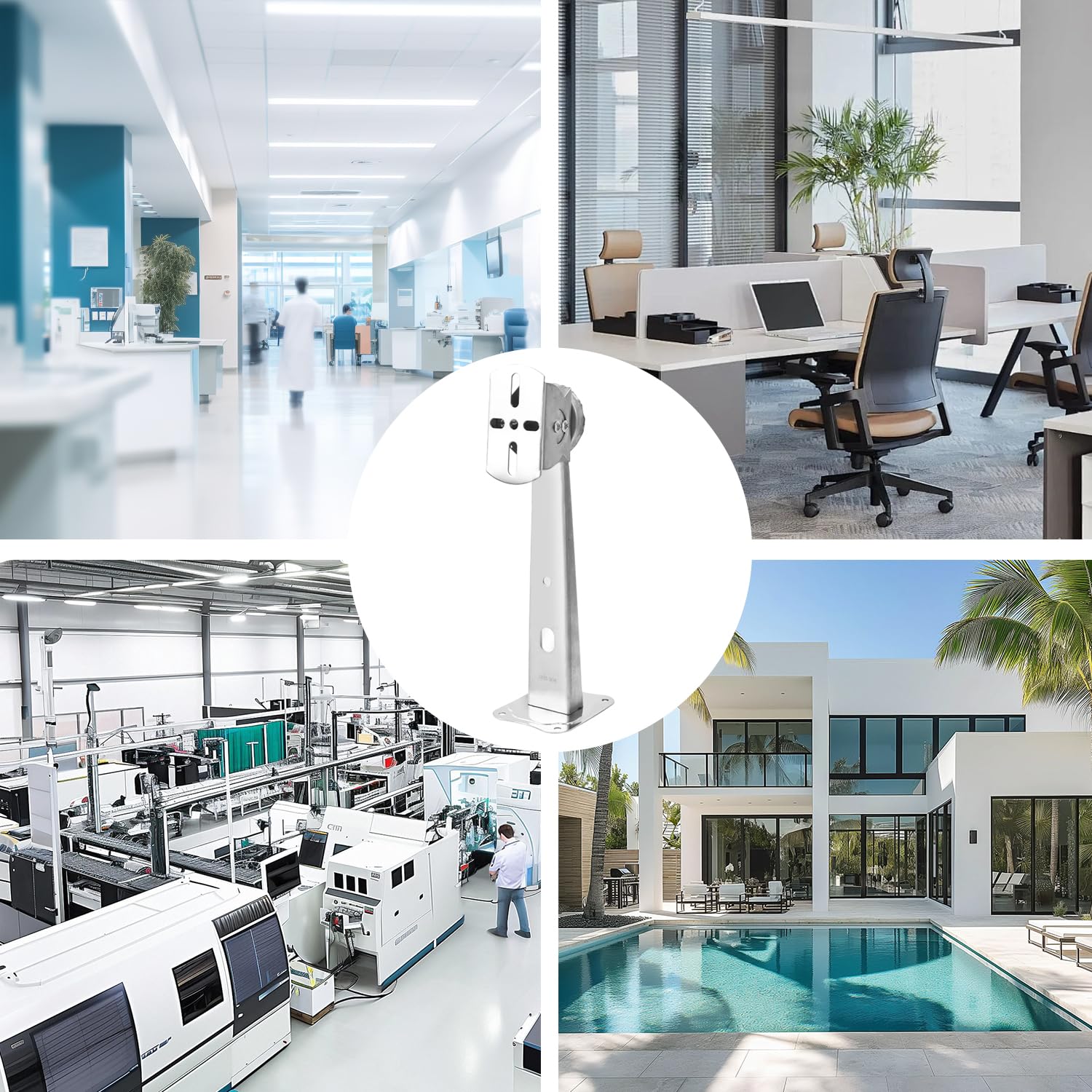 Babominimer Kamera Halterung Edelstahl 304 - Wandhalterung Für Überwachungskameras