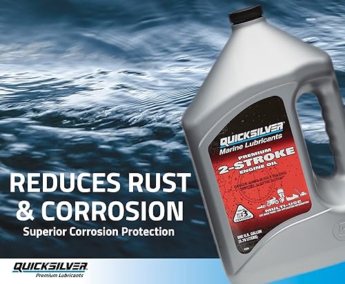 Miniatura 2 de Quicksilver Aceite de motor premium de 2 tiempos - Fueraborda, PWCs, motos de nieve y motocicletas - 1 pinta