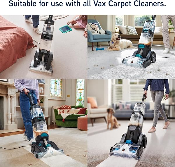 Vax Original 1.5L Carpet Cleaner Solution, Stain Remover Shampoo, Rose Burst Scent, Suitable for Everyday Cleaning, 1-9-142055, White - 5