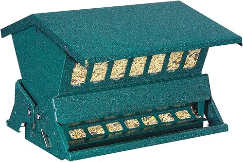 Woodlink Absolute II - Comedero para pájaros resistente a ardillas, modelo 7536, 12 libras, modelo 301045