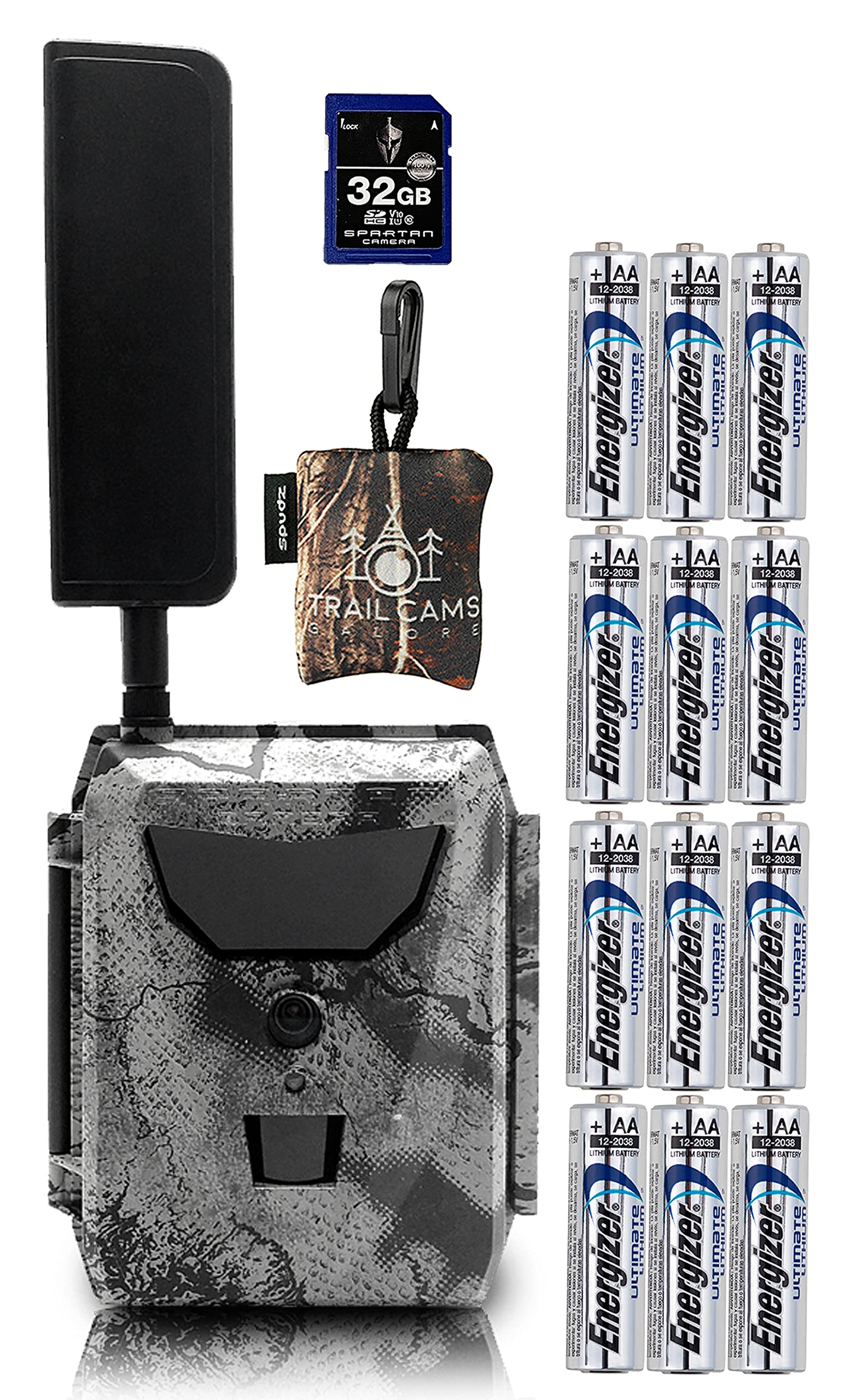 Amazon.com : HCO Outdoor Products Spartan GoLive Next Generation Cellular  Scouting Camera with Batteries, 32 GB Spartan SD Card, and Spudz Microfiber  Cloth Screen Cleaner (AT&T 4GLTE) : Electronics