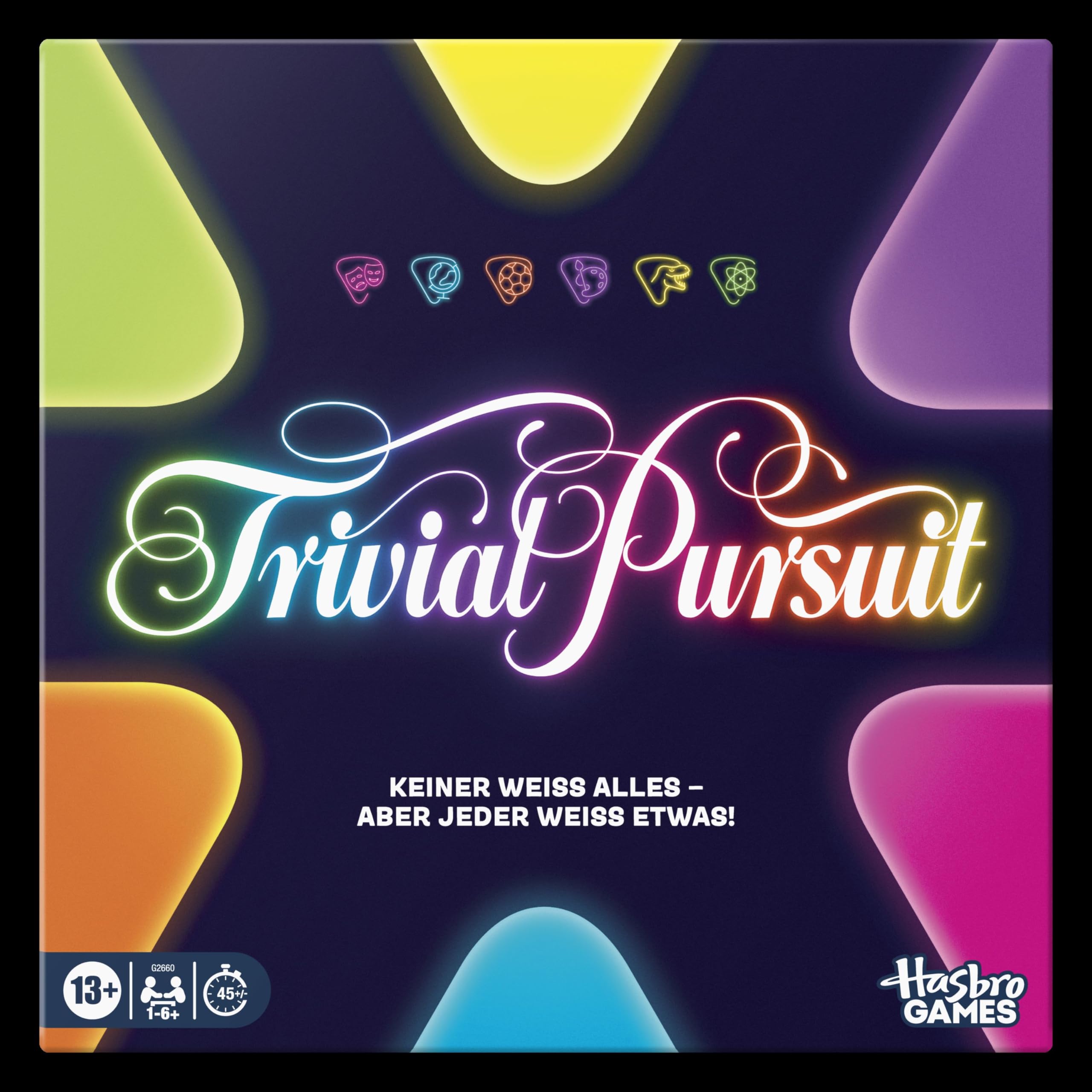 Trivial Pursuit Board Game (2026) | Updated Features, Community and Team Options | Fun Quiz Party Games | 1 to 6 or More Players | 45 Minutes | Ages 13+ - German Version