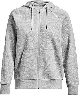 Under Armour Womens Rival Fleece Full Zip Hoodie Hooded Sweatshirt (pack of 1)