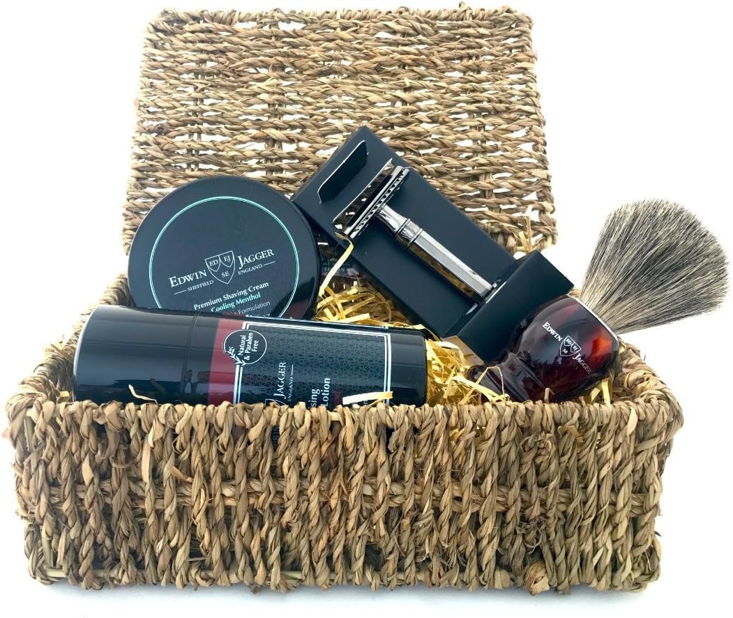 Edwin Jagger Diamond Safety Razor Hamper