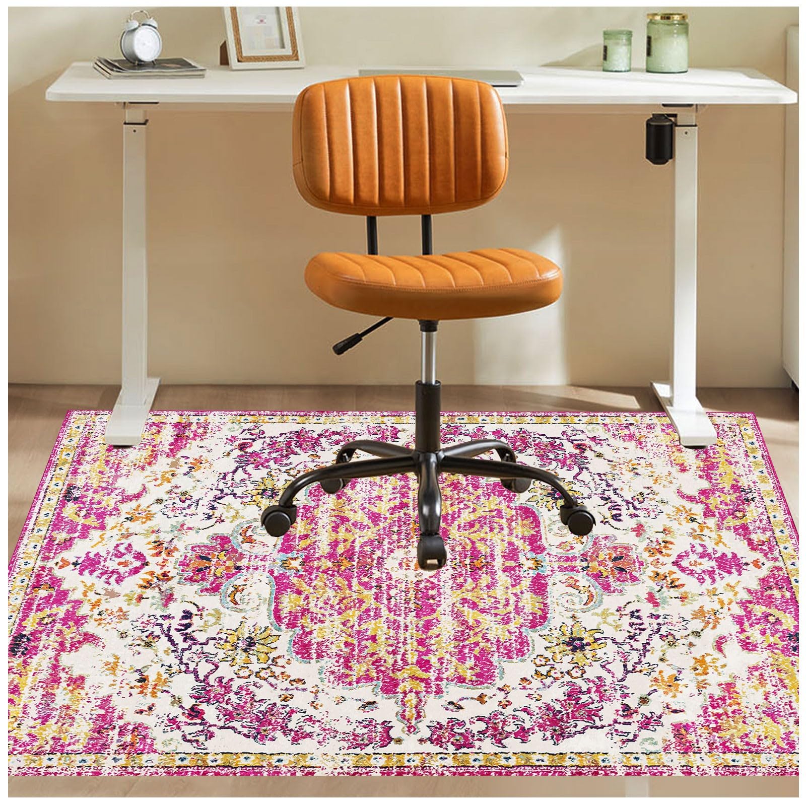 Office Chair Mat for Hardwood Floor 36x48 Anti-Slip Desk Chair Mat for Hard Floors Under Desk Computer Rug