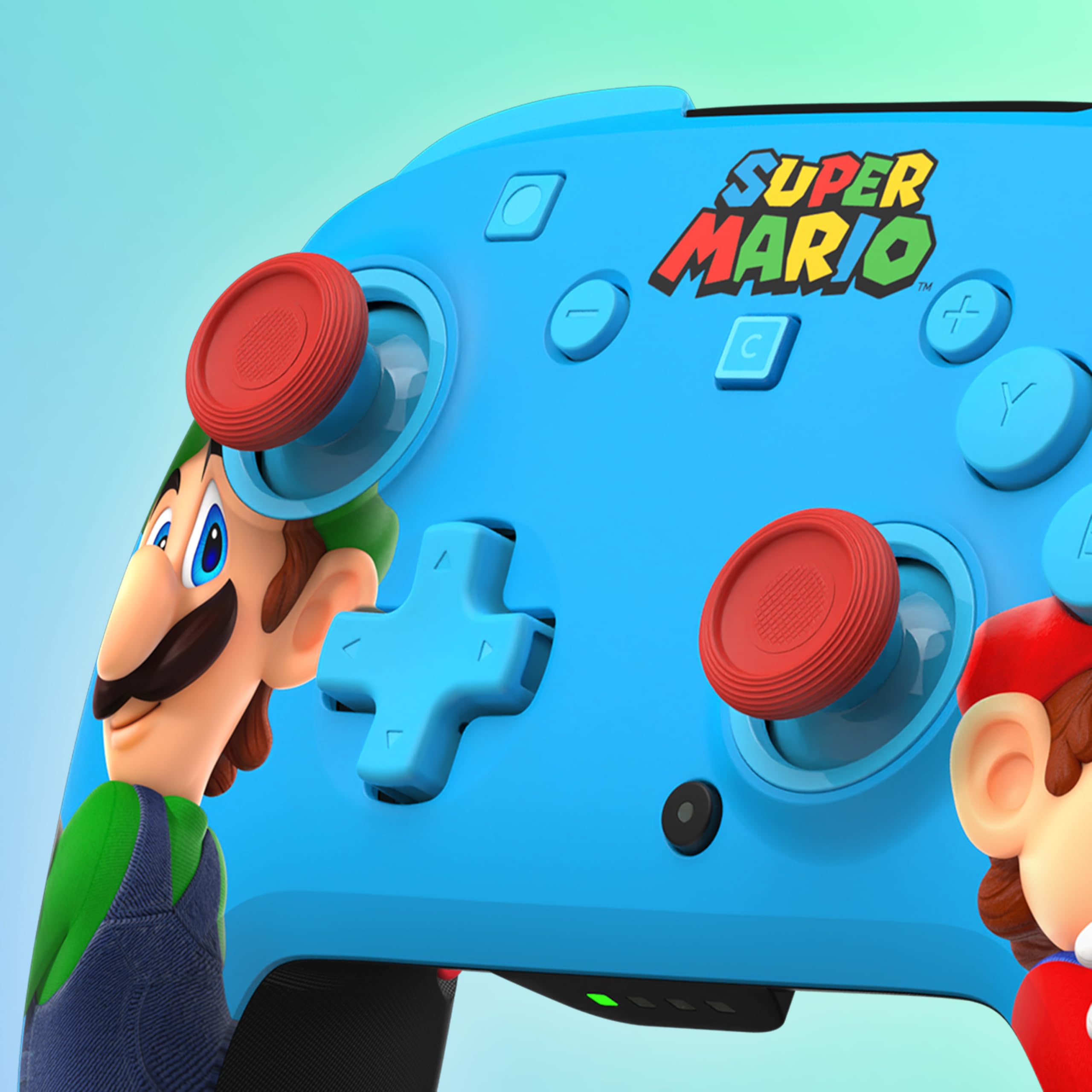 Turtle Beach Rematch Mario e Luigi Controller da gaming wireless per Nintendo Switch. Funziona anche con Nintendo Switch 2