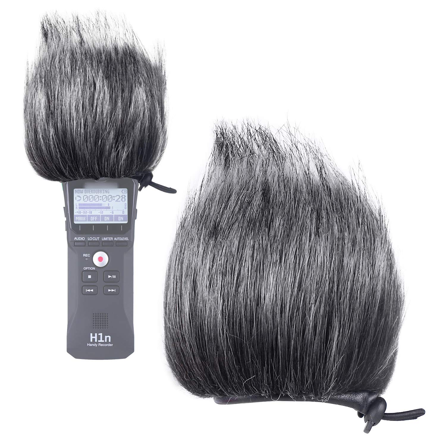 H1n & H1 Mic Windscreen Muff Suitable for Zoom H1n and H1 Handy Recorder to Reduce Noise