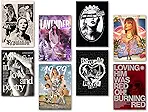 Wallgasm Pack of 8 - Taylor Swift A4 Size Posters 8x12 Inch 300 GSM | Swiftie Aesthetic | Pop Star | Music | Merchandise for Swifties