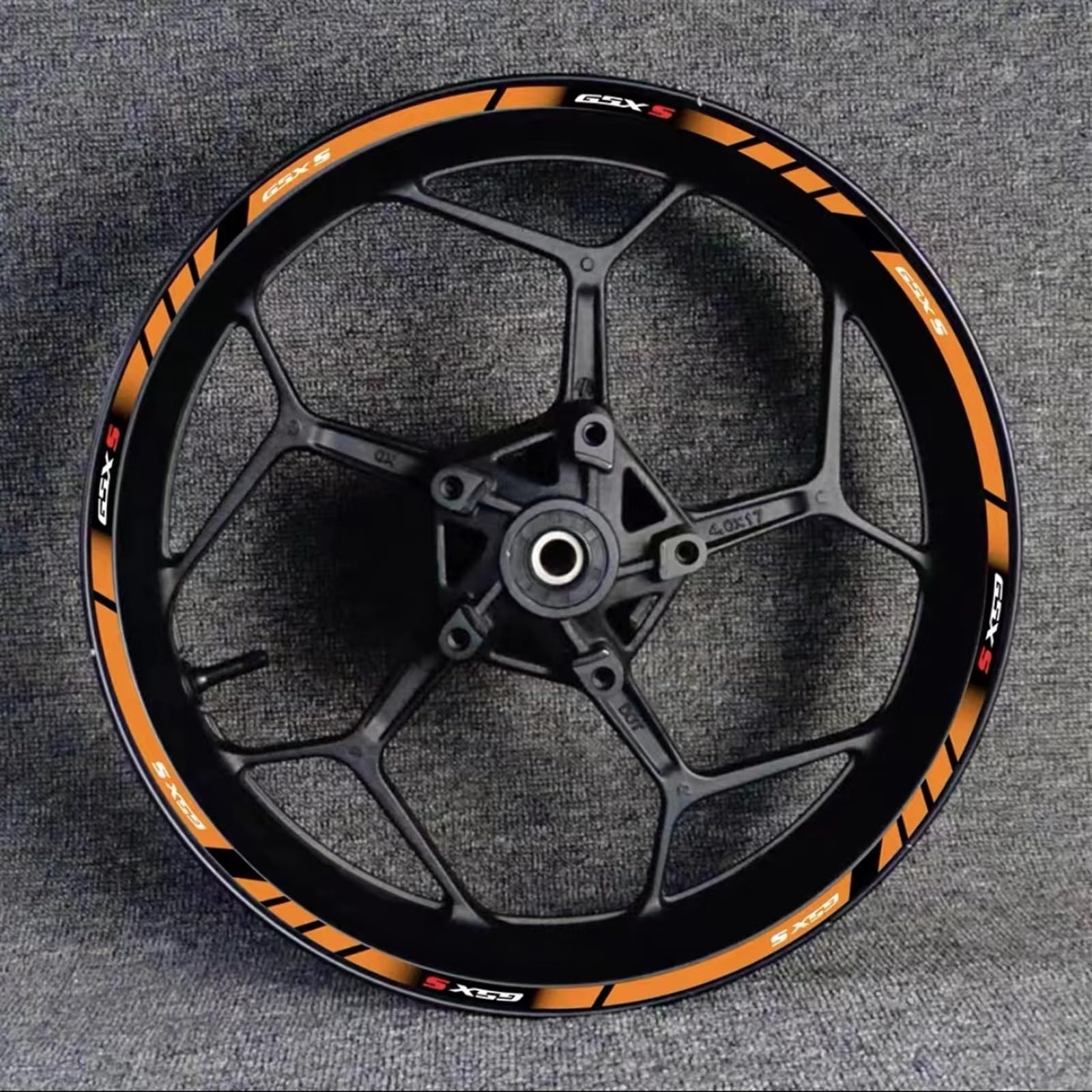 Motorcycle Wheel Hub Decal Set for Suzuki GSX-S750 GSX750S GSXS750 Gsxs 750 S750 Rim Sticker Wheel Rim Sticker
