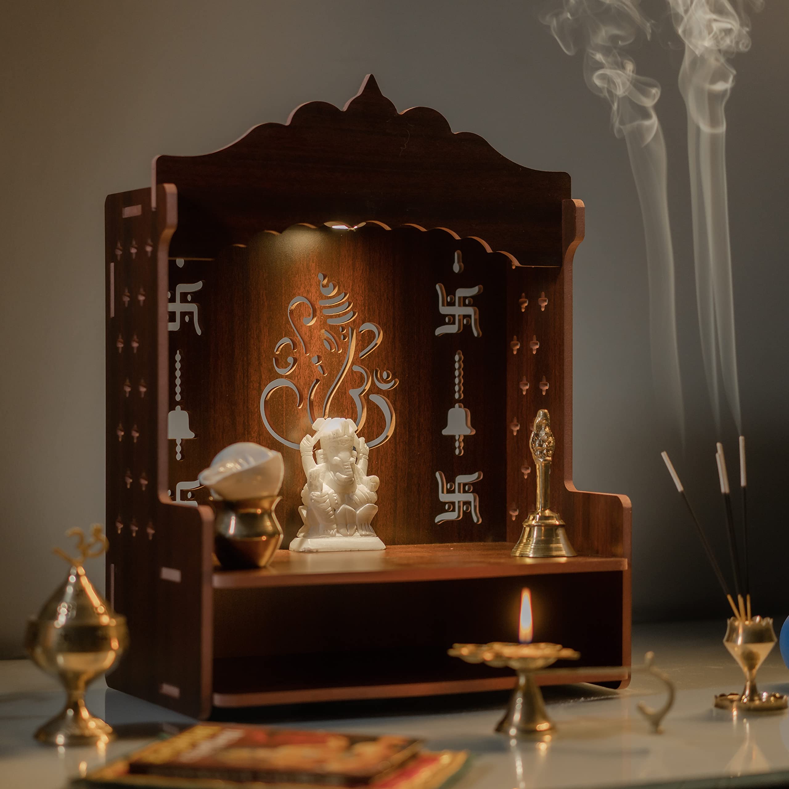 Buy Patiofy Temple/Mandir/Home Temple/Pooja Mandir/Home Temple Wooden