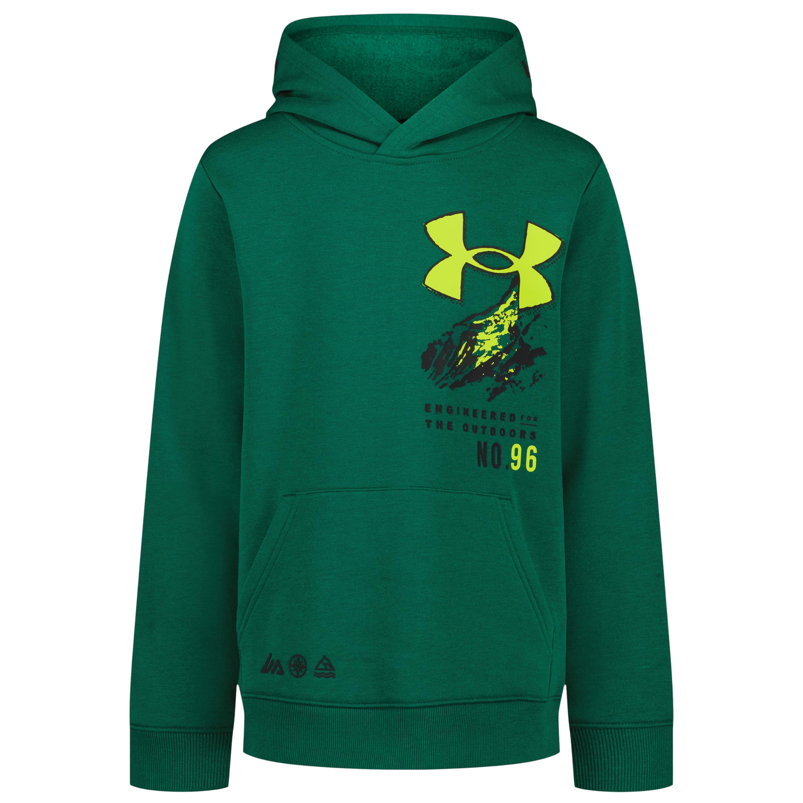 Under Armour Boys' Fleece Pullover Hoodie Sweatshirt, Outdoor Collection