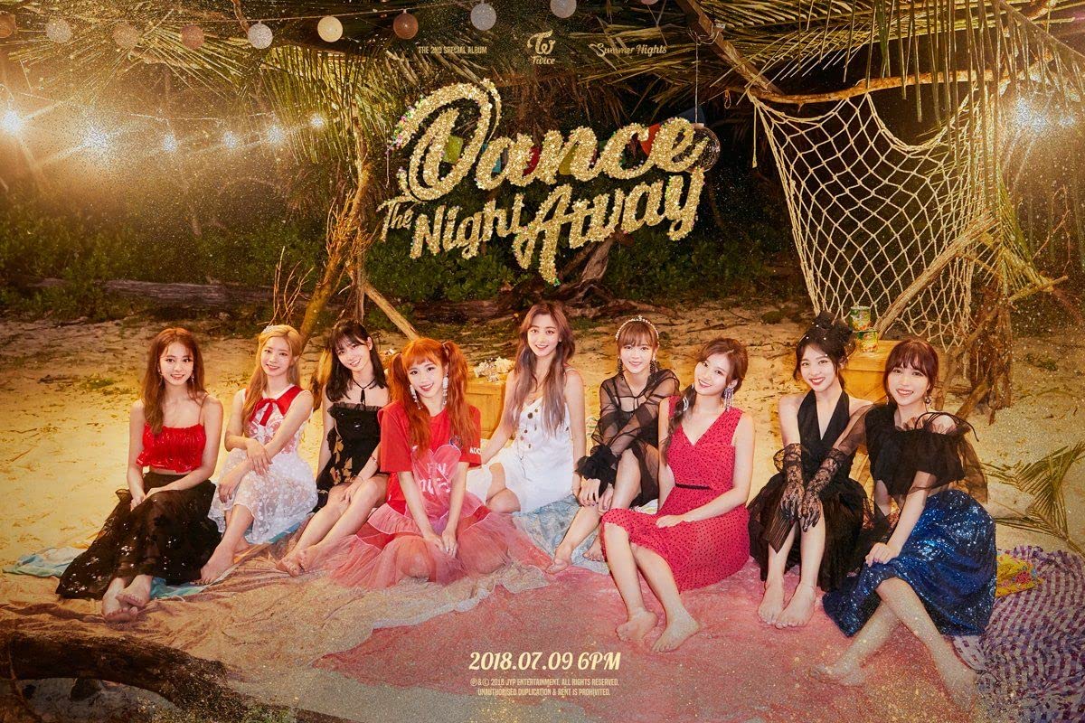 TWICE summer nights CD レーベル フォト ジョンヨンセット Amazon.com 