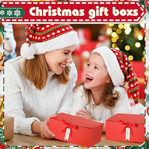 Miniatura 4 de Maxcheck Juego de 36 cajas de deshierbe para regalos, caja de propuesta de dama de honor con tapas de 10 x 8 x 4 pulgadas con cinta de