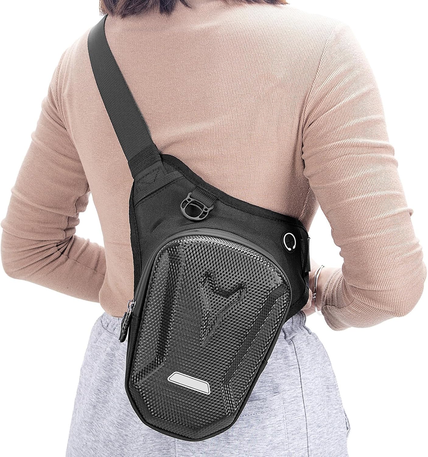 Motorcycle Leg Bag, Adjustable Pocket with Removable Strap, Motorcycle Drop Leg Bag Phone Purse, for Cycling Hiking Travel Outdoor Bike Climbing Shopping Adventure Sports Work Cyclists